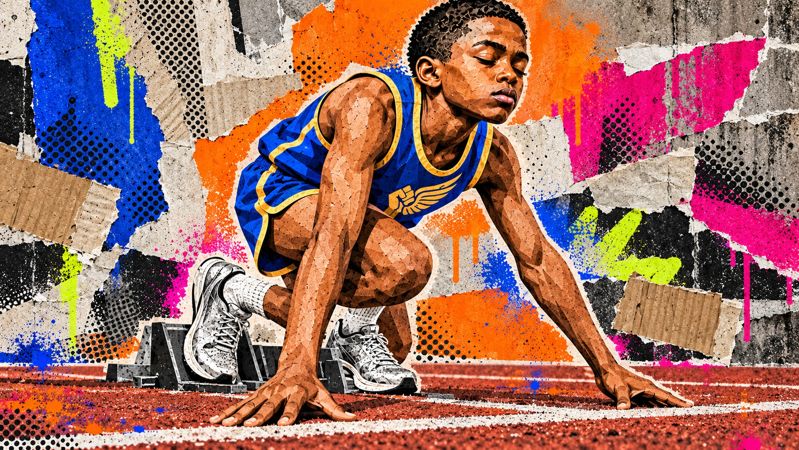 Ghost in the starting blocks